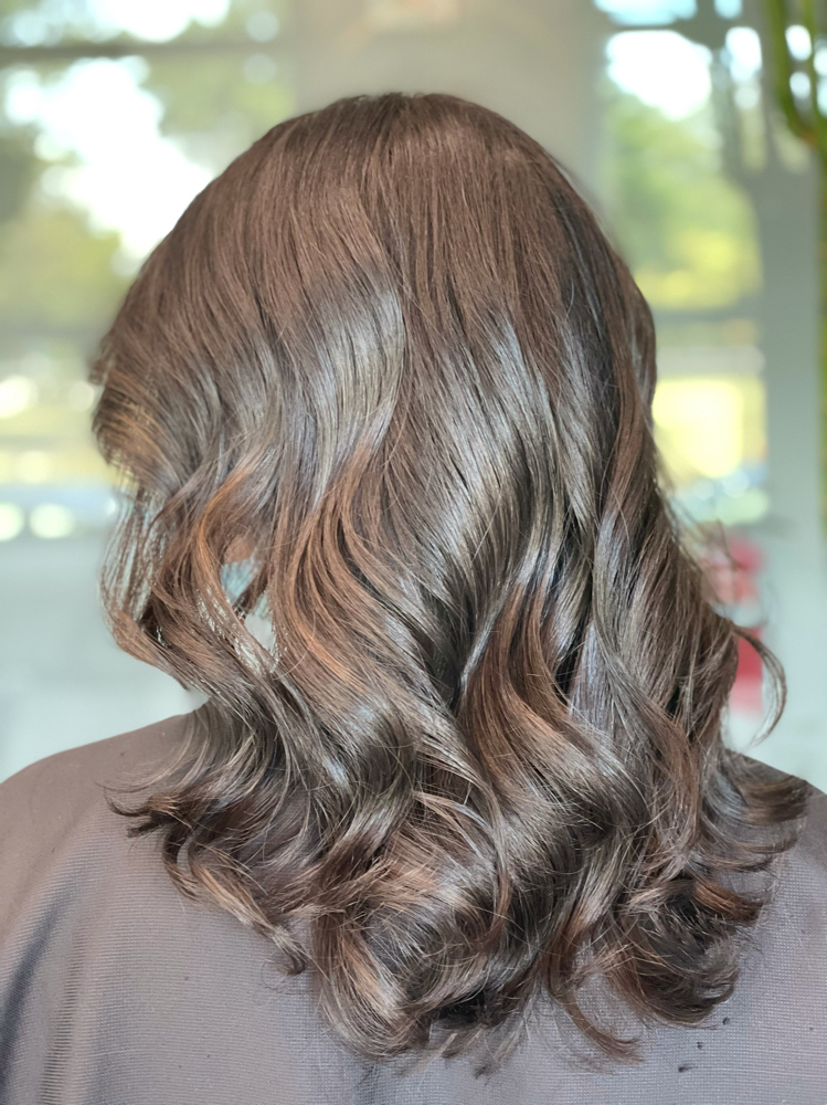 Hair color gloss